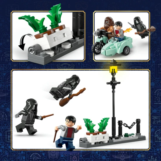 LEGO Harry Potter 76459 Hagrid™ und Harrys Flucht aus dem Ligusterweg