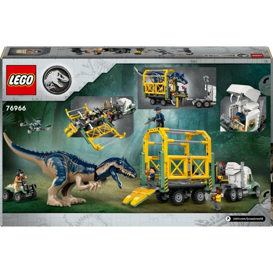 LEGO Jurassic World Allosaurus Transport – ein spannendes Dinosaurier-Abenteuer