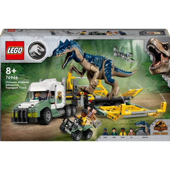 LEGO Jurassic World Allosaurus Transport – ein spannendes Dinosaurier-Abenteuer