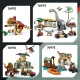 LEGO Jurassic World 76972 Flucht vor dem Raptor im Geländewagen mit Velociraptor und Minifiguren