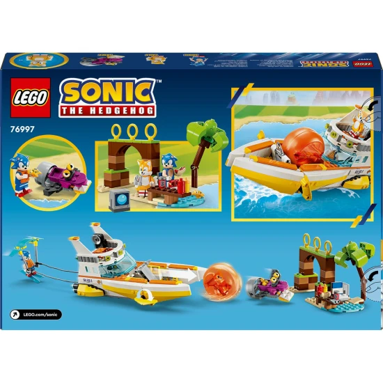 LEGO Sonic The Hedgehog – Tails‘ actionreiches Abenteuerboot