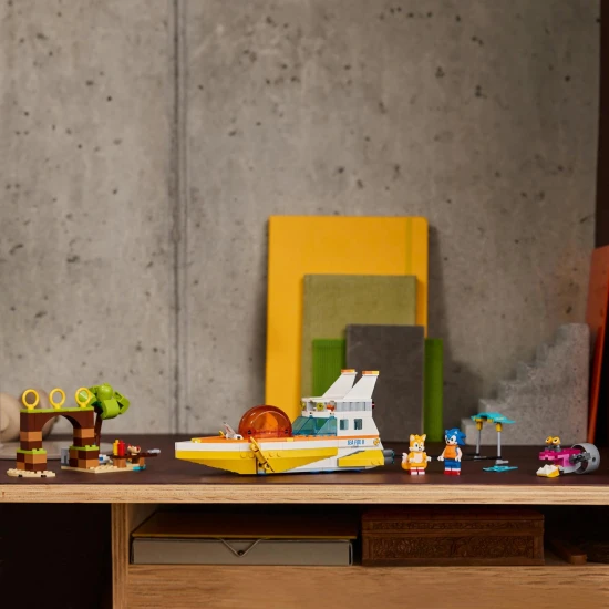 LEGO Sonic The Hedgehog – Tails‘ actionreiches Abenteuerboot