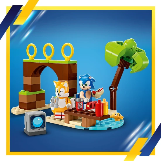 LEGO Sonic The Hedgehog – Tails‘ actionreiches Abenteuerboot