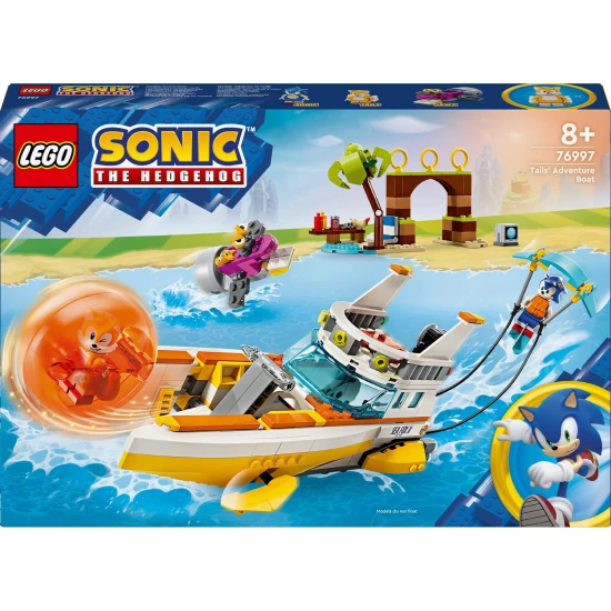 LEGO Sonic The Hedgehog – Tails‘ actionreiches Abenteuerboot