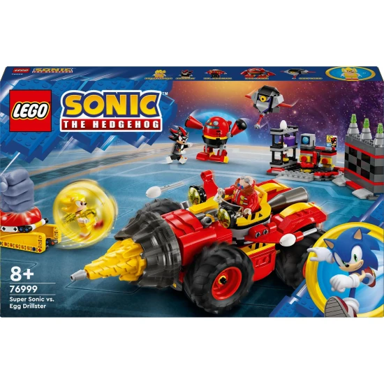 LEGO Sonic Super Sonic Vs. Egg Drillster – ein actiongeladener Bausatz voller Spaß