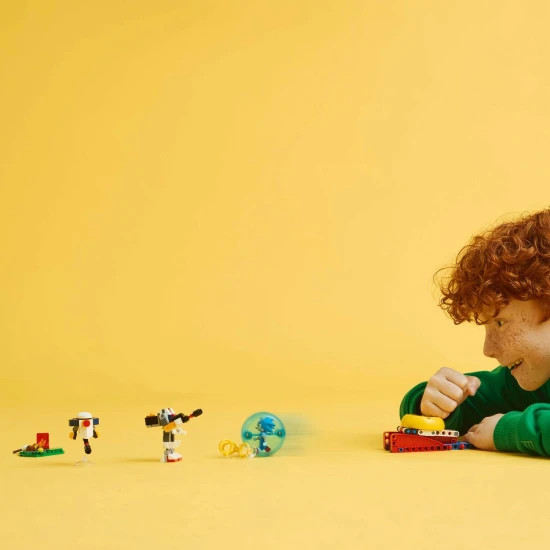 Lagerfeuer-Showdown: Sonic, Roboter und der Chaos Emerald!