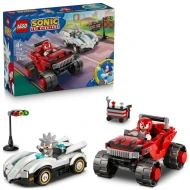LEGO Sonic The Hedgehog 77118 Silvers Auto gegen Knuckles' Monstertruck