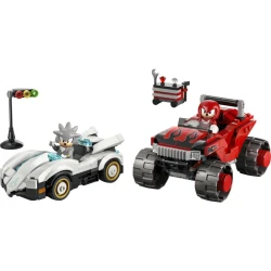 LEGO Sonic The Hedgehog 77118 Silvers Auto gegen Knuckles' Monstertruck