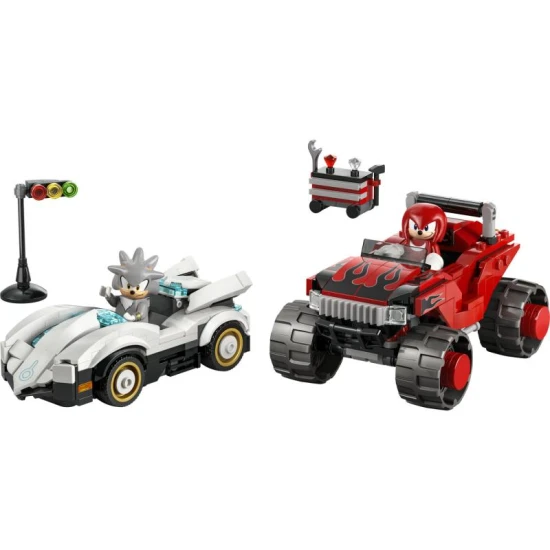 LEGO Sonic The Hedgehog 77118 Silvers Auto gegen Knuckles' Monstertruck LEGO Sonic The Hedgehog 77118 Silvers Auto gegen Knuckles' Monstertruck