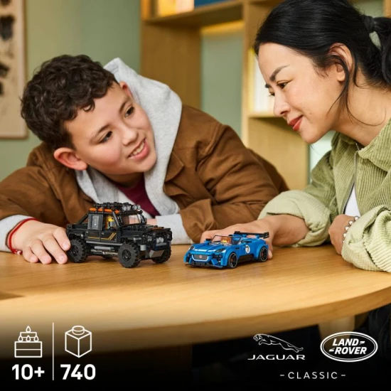 LEGO Speed Champions 77264 Jaguar Project 7 und Land Rover Defender LEGO Speed Champions 77264 Jaguar Project 7 und Land Rover Defender