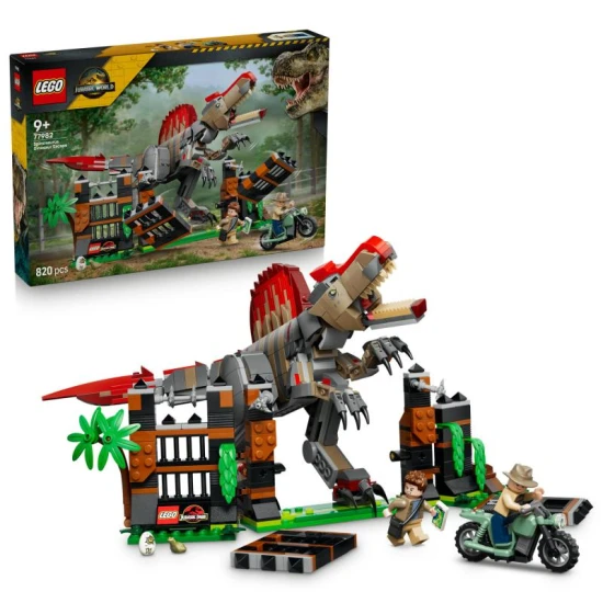 LEGO Jurassic World 77982 Spinosaurus-Dinosaurier-Flucht LEGO Jurassic World 77982 Spinosaurus-Dinosaurier-Flucht