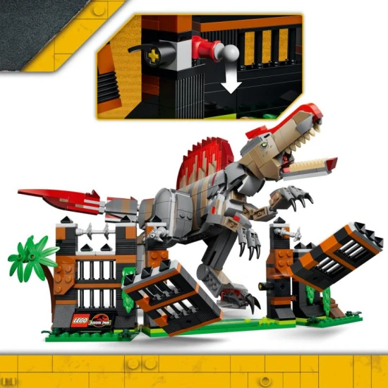 LEGO Jurassic World 77982 Spinosaurus-Dinosaurier-Flucht LEGO Jurassic World 77982 Spinosaurus-Dinosaurier-Flucht