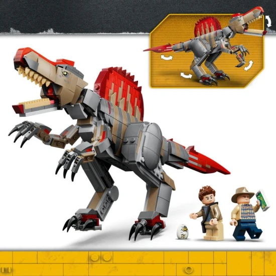 LEGO Jurassic World 77982 Spinosaurus-Dinosaurier-Flucht LEGO Jurassic World 77982 Spinosaurus-Dinosaurier-Flucht