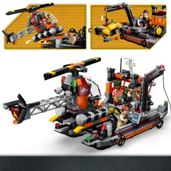 LEGO Jurassic World 77983 Mosasaurus-Dinosaurier greift Boot an LEGO Jurassic World 77983 Mosasaurus-Dinosaurier greift Boot an