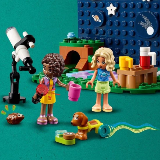 LEGO Friends Sternenbeobachtungs-Wohnwagen Bauen Sie mit dem Lego Friends Stargazing Caravan Ihren eigenen Wohnwagen zur Sternenbeobachtung.