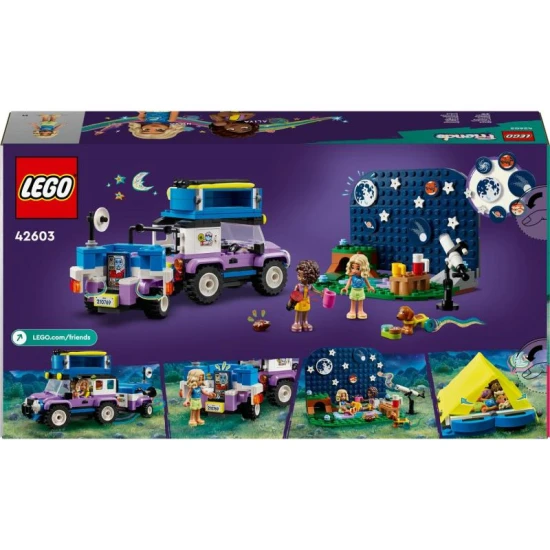 LEGO Friends Sternenbeobachtungs-Wohnwagen Bauen Sie mit dem Lego Friends Stargazing Caravan Ihren eigenen Wohnwagen zur Sternenbeobachtung.