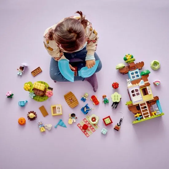 Beliebtes Lego Duplo Baumhaus 3in1-Set.