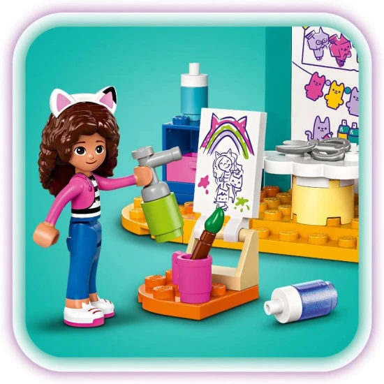 LEGO Gabis magisches Haus – Kreation mit Baby Box: Kreativset für Kinder mit den Figuren Gabi und Baby Box, zum Malen und Modellieren.