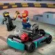 Spielen Sie mit LEGO City Karts and Racers einen spannenden Wettbewerb mit diesen Karts und ihren Rennfahrern.