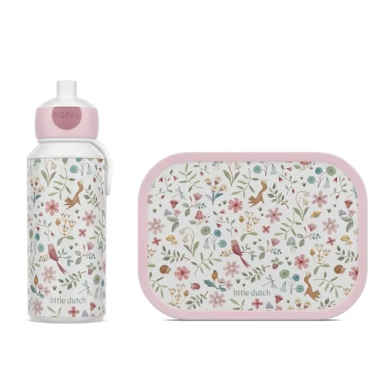 Little Dutch Snack-Set (Flasche 400ml+Box) Fairy Wonders