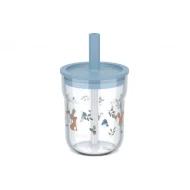 Trinkbecher mit Strohhalm 250 ml Forest Friends