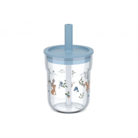 Little Dutch Trinkbecher mit Strohhalm 250 ml Forest Friends Little Dutch Trinkbecher mit Strohhalm 250 ml Forest Friends
