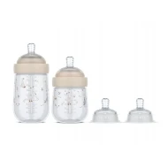 Babyflaschen 165 ml + 240 ml + 2 Sauger Gans Babyflaschen 165 ml + 240 ml + 2 Sauger Gans