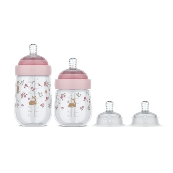 Little Dutch Babyflaschen 165 ml + 240 ml + 2 Sauger Fairy Garden Little Dutch Babyflaschen 165 ml + 240 ml + 2 Sauger Fairy Garden