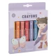 Little Dutch 8 Wachsmalstifte Rosa Little Dutch 8 Wachsmalstifte Rosa