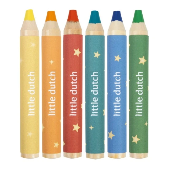 Little Dutch 6 Buntstifte Jim Little Dutch 6 Buntstifte Jim