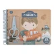 Little Dutch Buch mit Ausschneide-Autos Jim