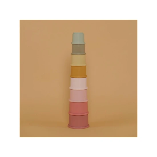 Little Dutch Stapelbecher Pink Little Dutch Stapelbecher Pink