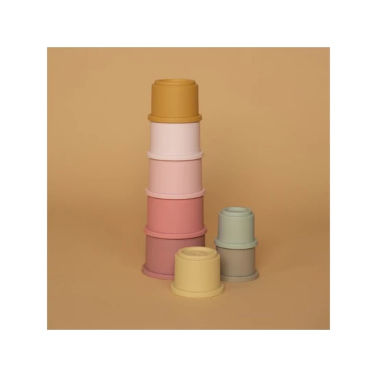 Little Dutch Stapelbecher Pink Little Dutch Stapelbecher Pink