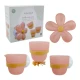 Little Dutch Becher-Set fürs Bad Blume Little Dutch Becher-Set fürs Bad Blume