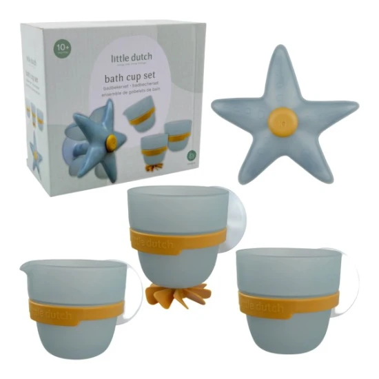 Little Dutch Becher-Set fürs Bad Seesterne Little Dutch Becher-Set fürs Bad Seesterne