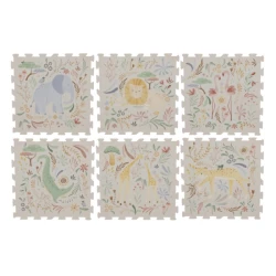 Schaumstoff-Puzzle-Spielmatte Safari Friends Schaumstoff-Puzzle-Spielmatte Safari Friends