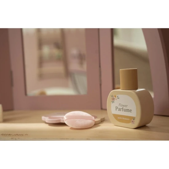 Little Dutch Holz-Schminktisch mit Stuhl Pink