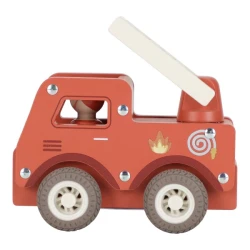 Feuerwehrauto aus Holz Feuerwehrauto aus Holz