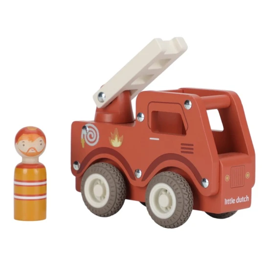 Little Dutch Feuerwehrauto aus Holz