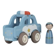 Polizeiauto aus Holz