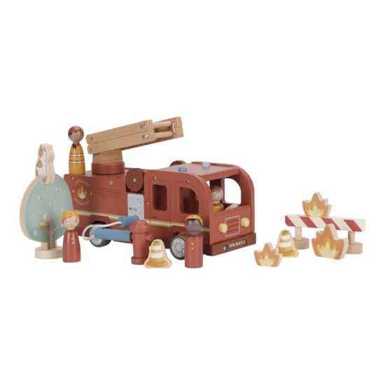 Little Dutch Feuerwehr-LKW aus Holz
