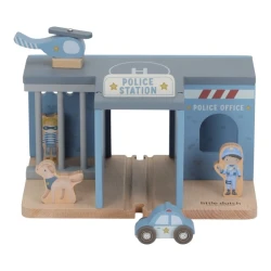 Polizeistation aus Holz