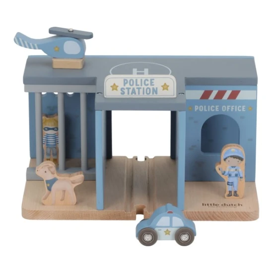 Little Dutch Polizeistation aus Holz