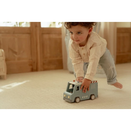 Little Dutch Polizeitransporter aus Holz