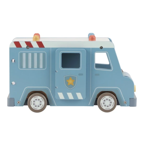 Little Dutch Polizeitransporter aus Holz