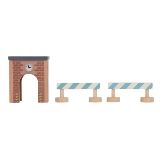 Little Dutch Set mit Kran und Schienen