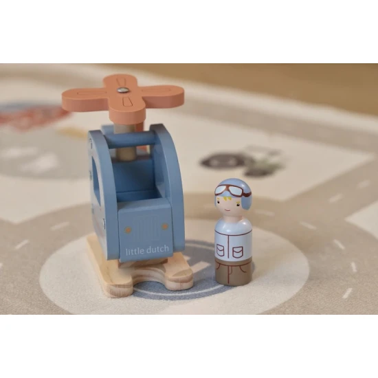 Little Dutch Hubschrauber aus Holz