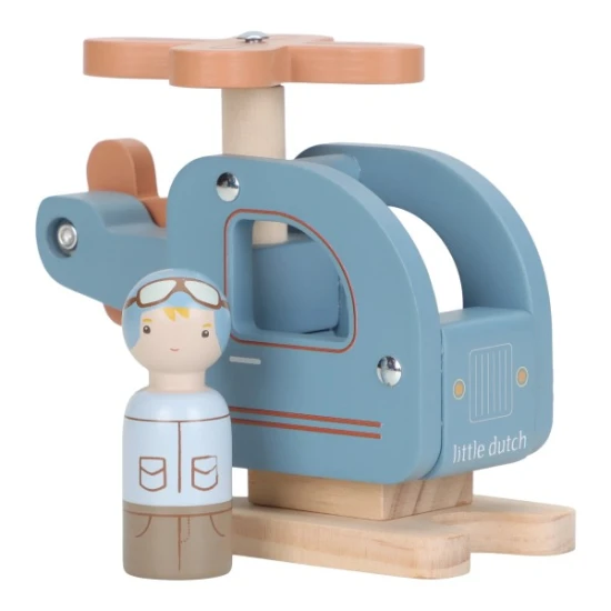 Little Dutch Hubschrauber aus Holz