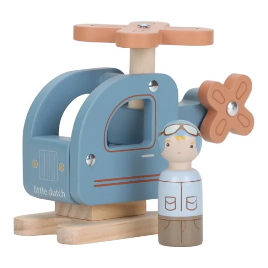 Little Dutch Hubschrauber aus Holz
