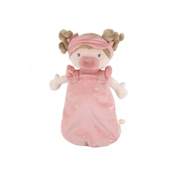 Puppe im Schlafsack Rosa